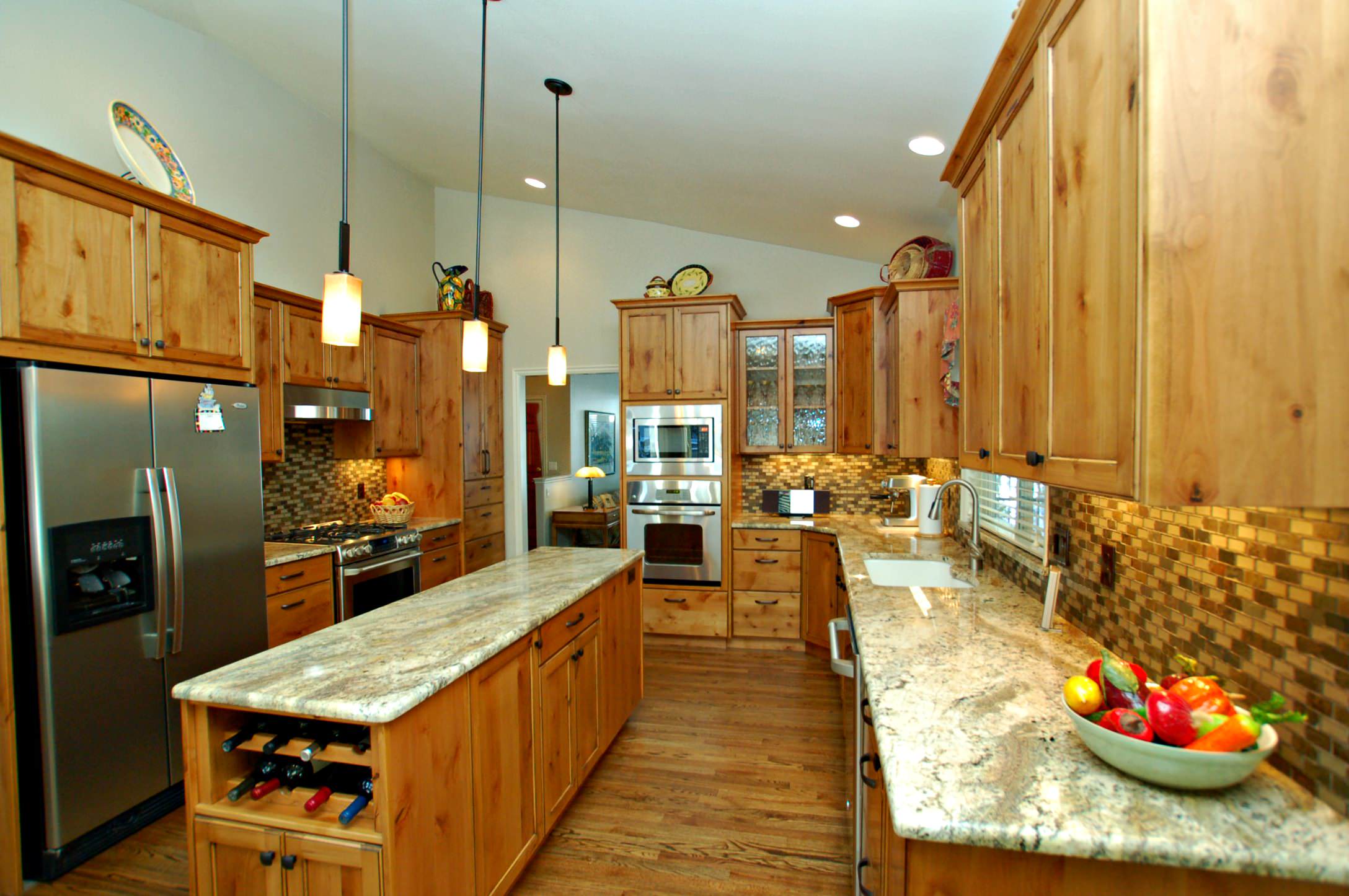 Kitchen from dining room