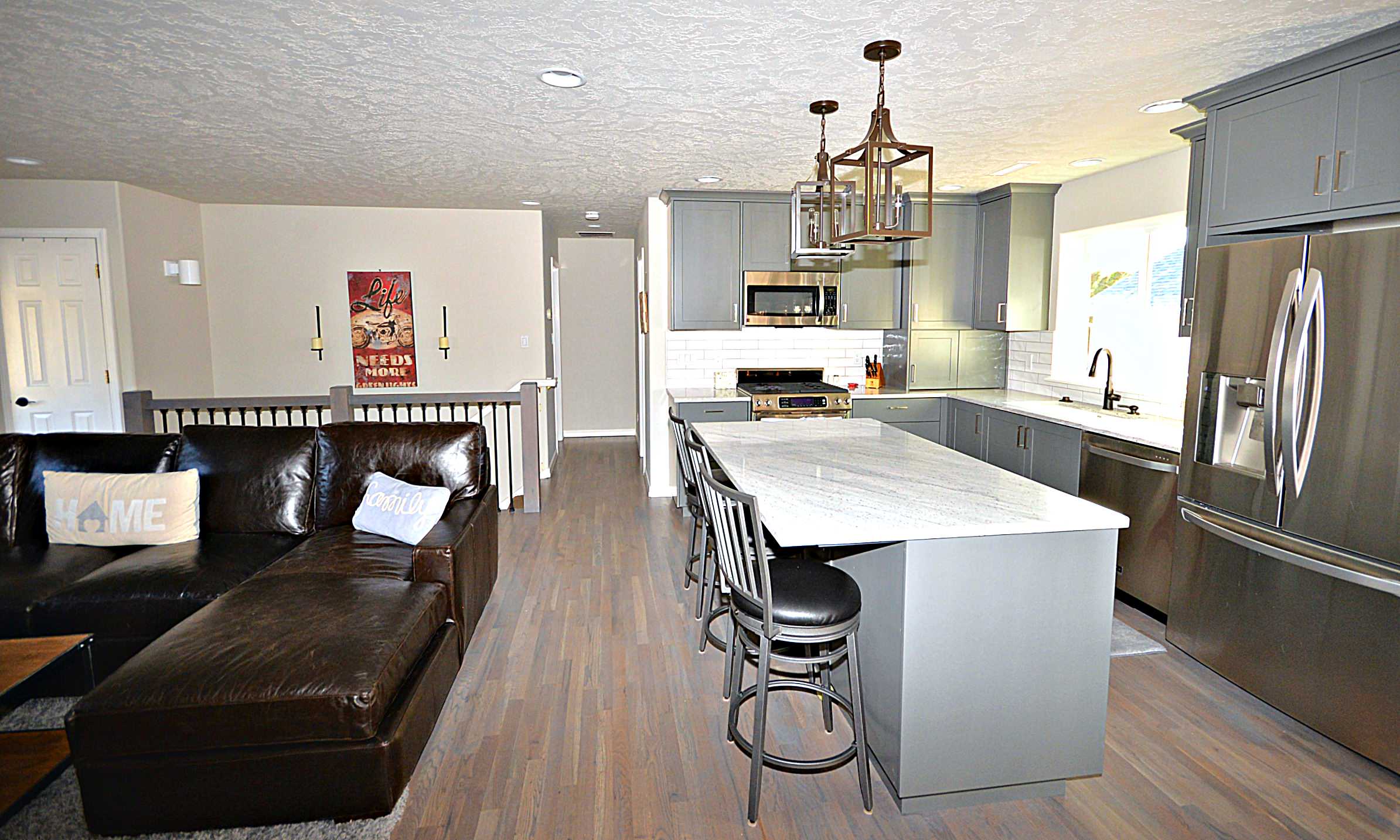 Sunset Kitchen Great room Remodel